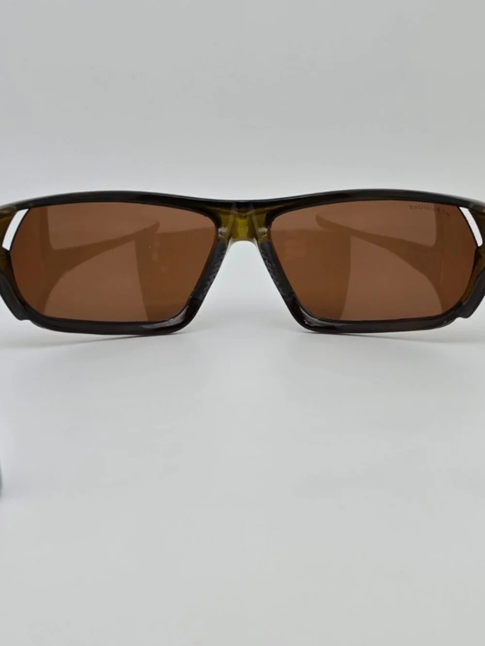 Columbia 32504 Crystal Olive Green Frame HC Polarized Silver Mirror Sunglasses